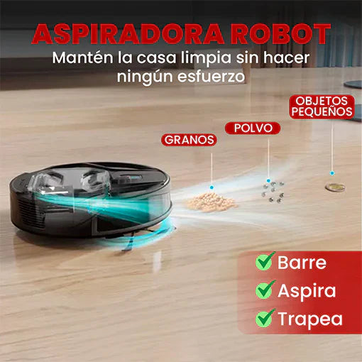 ROBOT DE LIMPIEZA 🤖 MAXCLEAN 3 EN 1