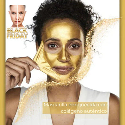 Mascarilla dorada