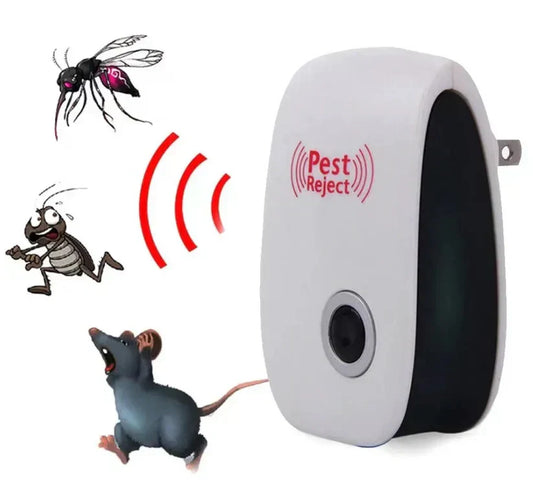 REPELENTE ULTRASÓNICO PARA RATONES E INSECTOS -OFERTA 2x1